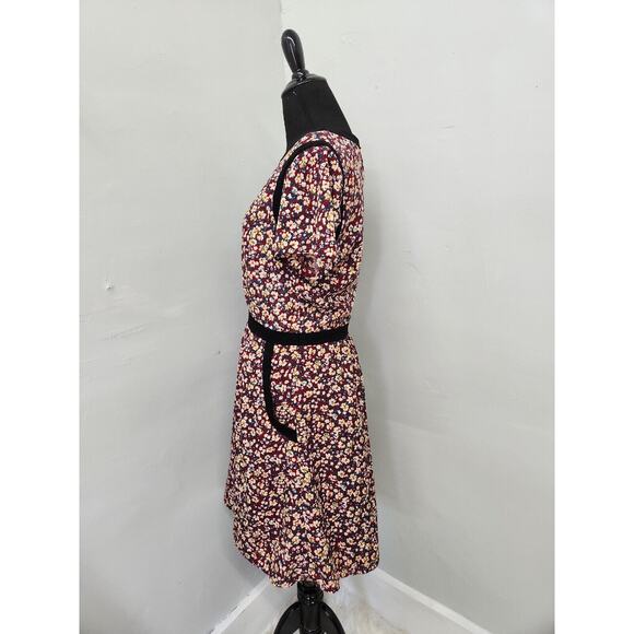 Uttam Boutique Ditsy Floral Dress With Pockets Size 8/10 Boho - Picture 4 of 12